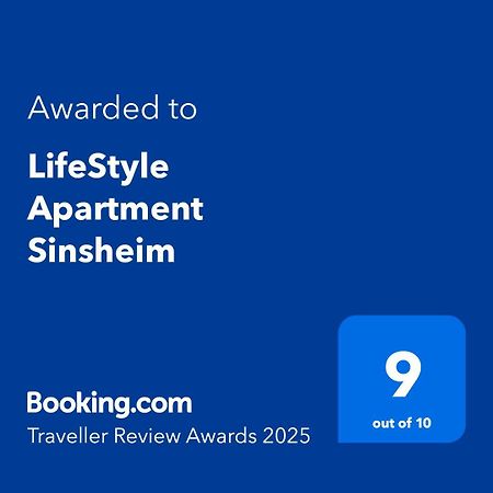 Lifestyle Apartment Σίνσχαϊμ Εξωτερικό φωτογραφία